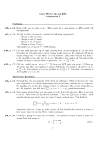 Math 5010-1, Spring 2005 Assignment 1 Problems