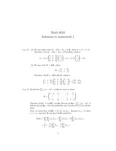 Math 6010 Solutions to homework 1