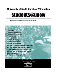 students@uncw  University of North Carolina Wilmington