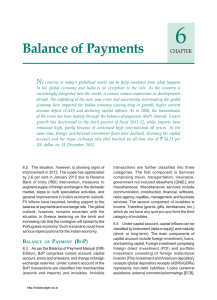 6 Balance of Payments N CHAPTER