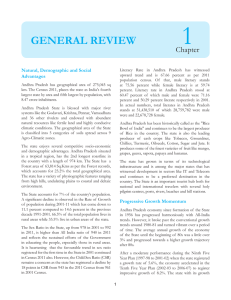 1 GENERAL REVIEW Chapter Natural, Demographic and Social