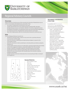 Regional Advisory Councils Overview TRICAMERAL GOVERNANCE STRUCTURE:
