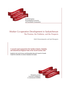 Worker Co-operative Development in Saskatchewan