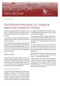 Central Balance-Sheet Study | 22 – Analysis of