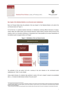 | Statistical Press Release Lisboa, 20