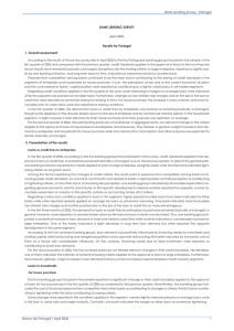 BANK LENDING SURVEY Results for Portugal I. Overall assessment April 2006