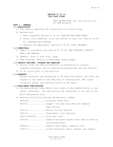 06-01-14 SPEC WRITER NOTE: Use this section only for NCA projects