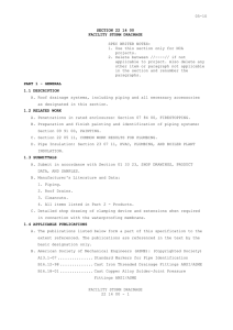 05-10 SPEC WRITER NOTES: 1. Use this section only for NCA projects.