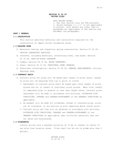 05-10 SPEC WRITER NOTES: 1. Use this section only for NCA projects.
