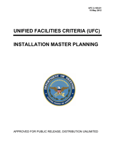 UNIFIED FACILITIES CRITERIA (UFC) INSTALLATION MASTER PLANNING