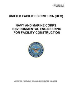 UNIFIED FACILITIES CRITERIA (UFC) NAVY AND MARINE CORPS ENVIRONMENTAL ENGINEERING