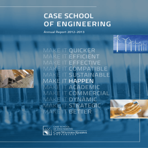 Case sChool of engineering