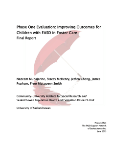 Phase One Evaluation: Improving Outcomes for  Final Report