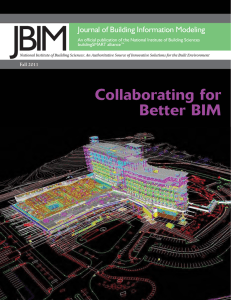 JBIM Journal of Building Information Modeling buildingSMART alliance™