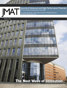 Jmat Journal of advanced and High-Performance materials