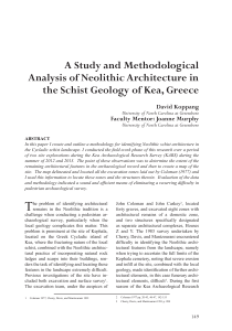 A Study and Methodological Analysis of Neolithic Architecture in David Koppang