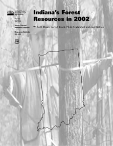 Indiana’s Forest Resources in 2002 Forest