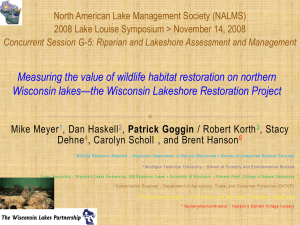 Measuring the value of wildlife habitat restoration on northern