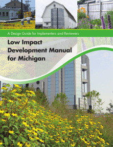 Low Impact Development Manual for Michigan A Design Guide for Implementers and Reviewers