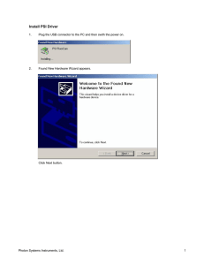 Install PSI Driver