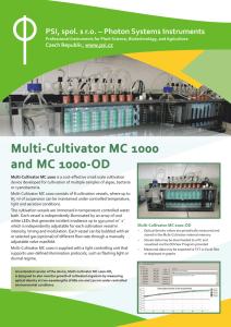 Multi-Cultivator MC 1000 and MC 1000-OD Czech Republic, www.psi.cz