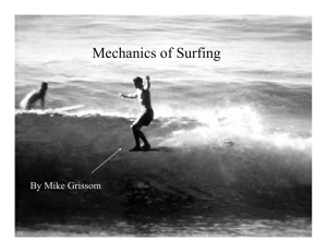 Mechanics of Surfing By Mike Grissom [1]