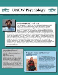 UNCW Psychology
