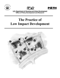 The Practice of Low Impact Development