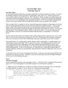 ACCESS 2005 - RSA Thursday June 15