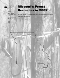 Missouri’s Forest Resources in 2002 and Robert Lawrence