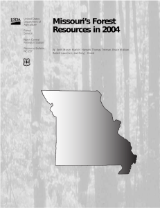 Missouri’s Forest Resources in 2004