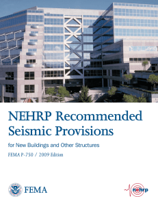 NEHRP Recommended Seismic Provisions FEMA for New Buildings and Other Structures