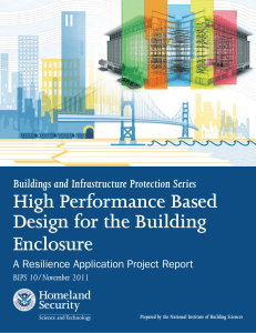 High Performance Based Design for the Building Enclosure