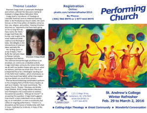 Performing Church Theme Leader Registration
