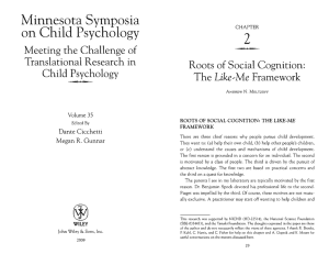 Child 2 Minnesota Symposia Psychology