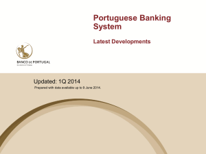 Portuguese Banking System Updated: 1Q 2014 Latest Developments