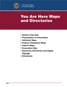 You Are Here Maps and Directories