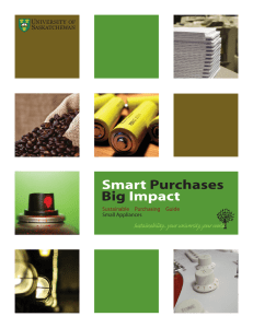 Sustainable  Purchasing  Guide Small Appliances