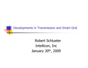 Robert Schlueter Intellicon, Inc January 30 , 2009