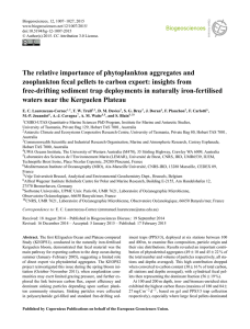 1007–1027, www.biogeosciences.net/12/1007/2015/ doi:10.5194/bg-12-1007-2015 © Author(s) 2015. CC Attribution 3.0 License.