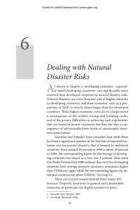 6 A Dealing with Natural Disaster Risks