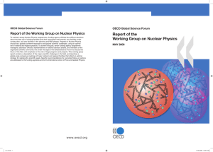 « Report of the Working Group on Nuclear Physics
