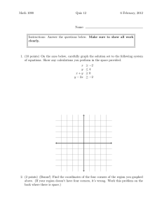 Math 1090 Quiz 12 6 February, 2012 Name: