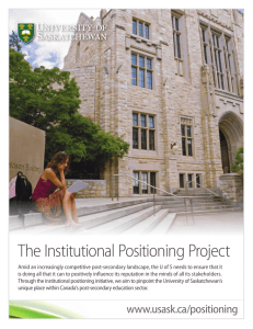 The Institutional Positioning Project