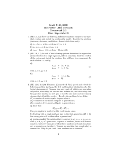 Math 5110/6830 Instructor: Alla Borisyuk Homework 2.1 Due: September 8