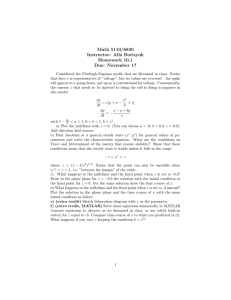 Math 5110/6830 Instructor: Alla Borisyuk Homework 10.1 Due: November 17