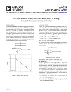 AN-735 APPLICATION NOTE