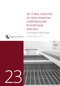 23 SECTORAL ANALYSIS OF NON-FINANCIAL CORPORATIONS