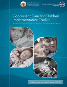 Concurrent Care for Children Implementation Toolkit