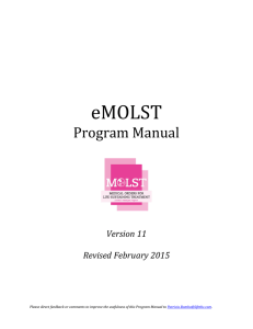 eMOLST Program Manual Version 11